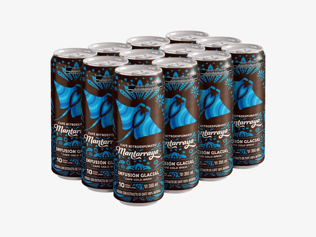 [12packMTIGTermo] Café Mantarraya 12 Pack Infusión Glacial
